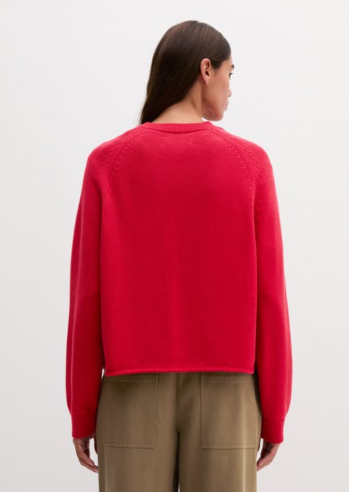 Regular Cardigan — Sunny Red