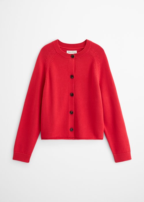 Regular Cardigan — Sunny Red