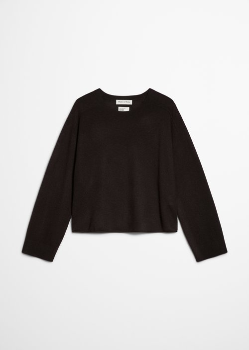 Loose-fitting cashmere sweater — Black Ink