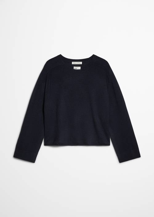 Loszittende kasjmiertrui Manic Midnight en vue isolée sans mannequin