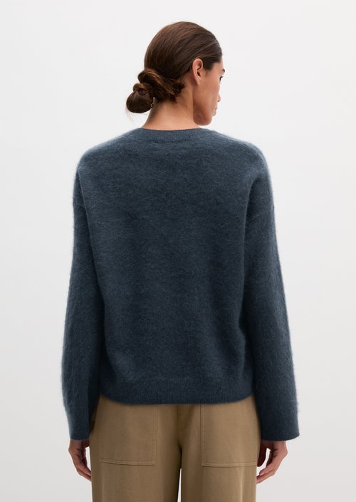 Regular-Fit Knit Sweater — Manic Midnight