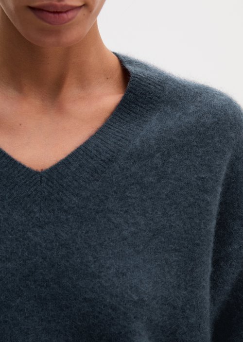 Regular-Fit Knit Sweater — Manic Midnight