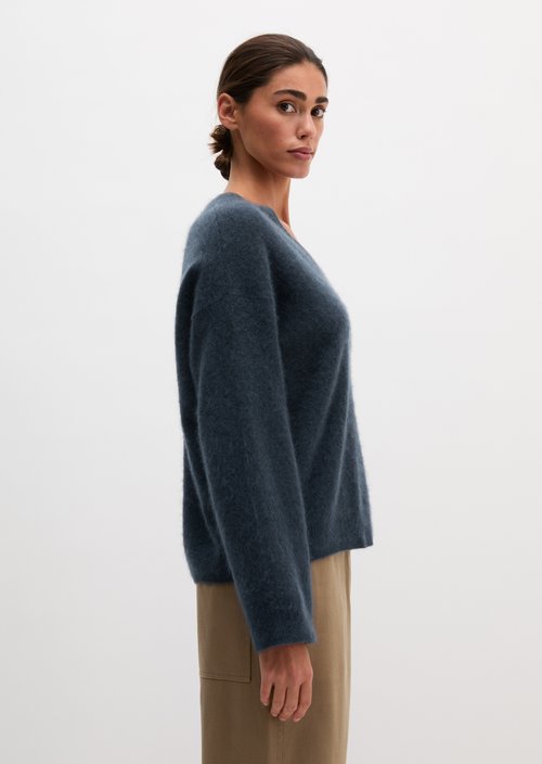 Regular-Fit Knit Sweater — Manic Midnight