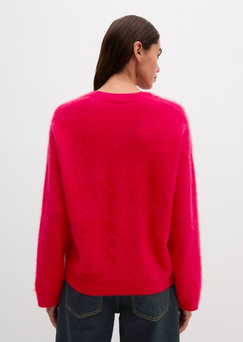 Regular-Fit Knit Sweater — Sunny Red