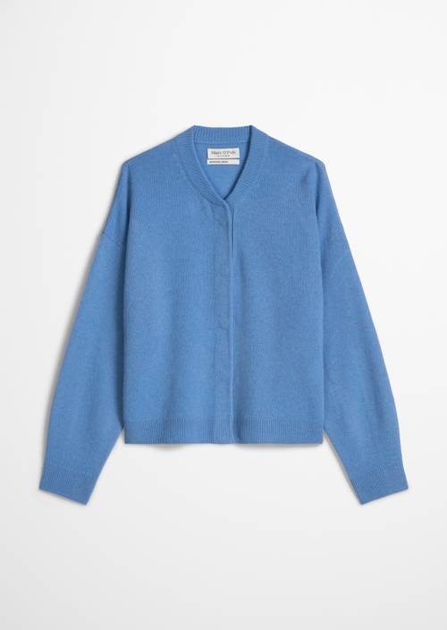 Cardigan oversized Clear Blue in freigestellter Ansicht ohne Model