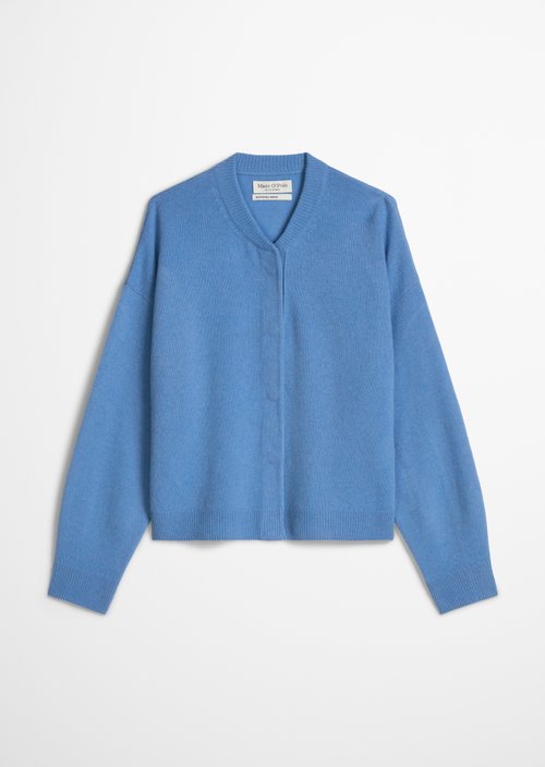 Oversized Cardigan — Clear Blue