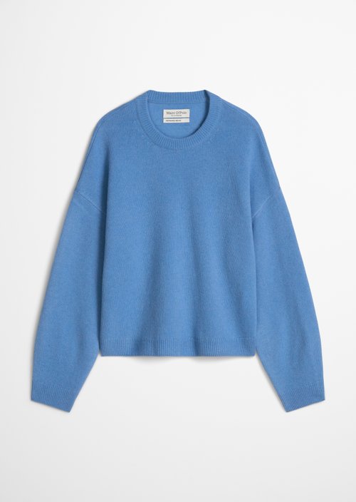 Loose-fitting sweater — Clear Blue