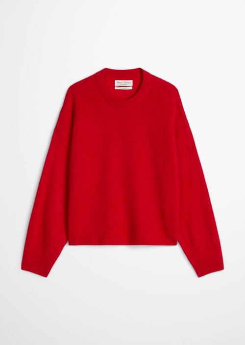 Loose-fitting sweater — Sunny Red