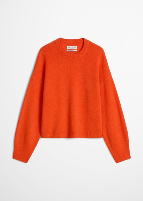 Loose-fitting sweater — Vivid Orange