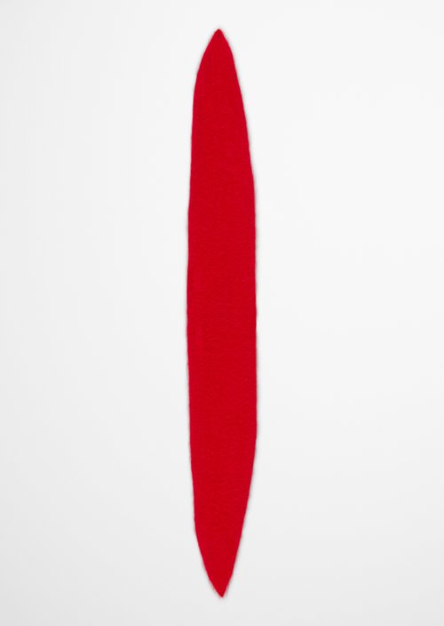 Kleiner Schal — Sunny Red