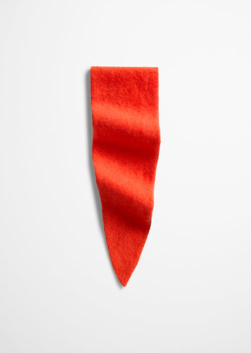 Kleiner Schal — Vivid Orange