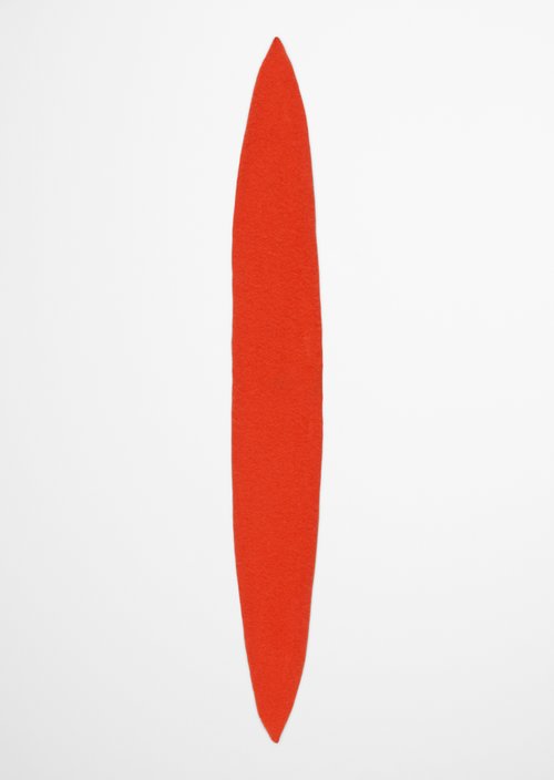 Kleiner Schal — Vivid Orange