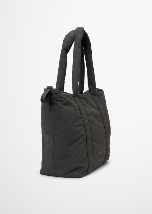 Leva Nylon Tote Bag — Broken Graphite