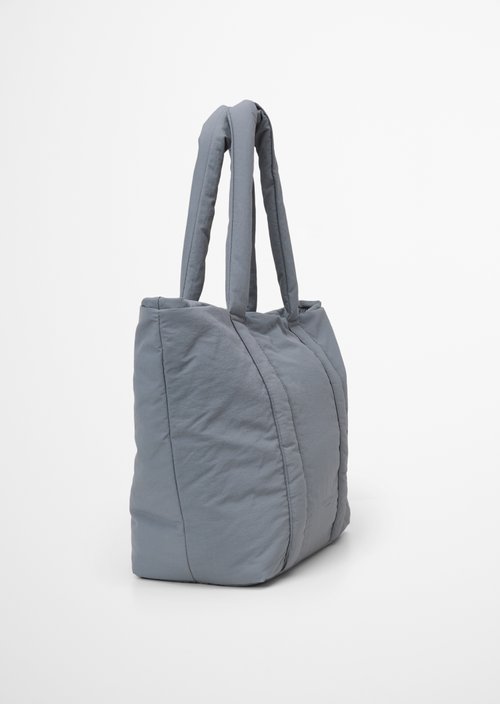 Leva Nylon Tote Bag — Dusk Blue
