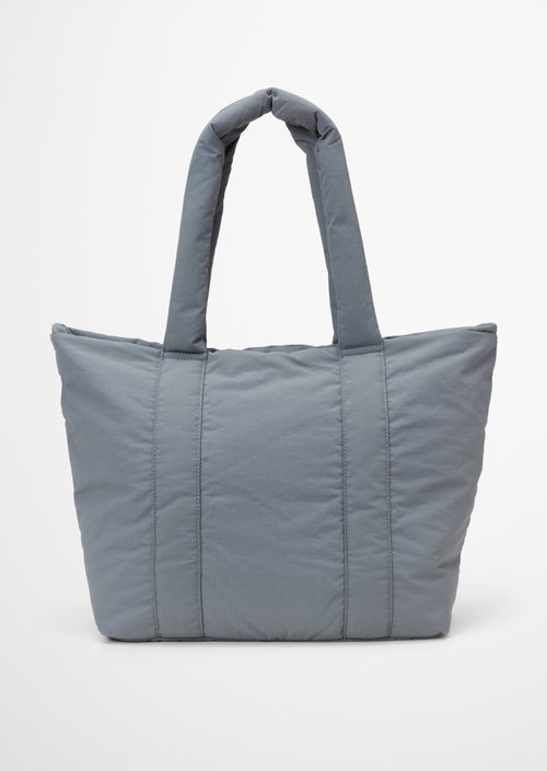 Leva Nylon Tote Bag — Dusk Blue