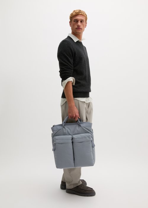 Larz Tote Bag — Dusk Blue