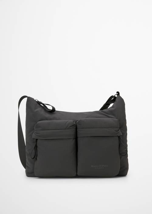 Loki Shoulder Bag Broken Graphite in front view