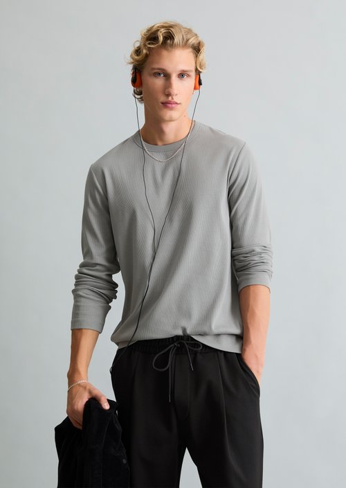 Regular-fit long-sleeve shirt — Griffin