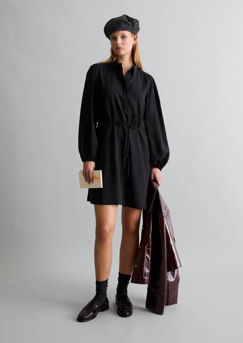 Robe évasée Black en vue de face
