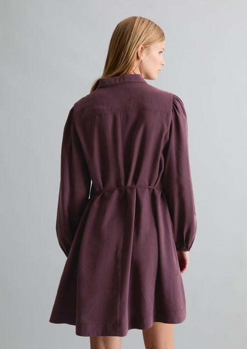 Flared Dress — Rhubarb Jam