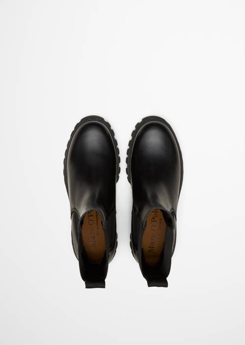Valva Chelsea Boot Black in top view