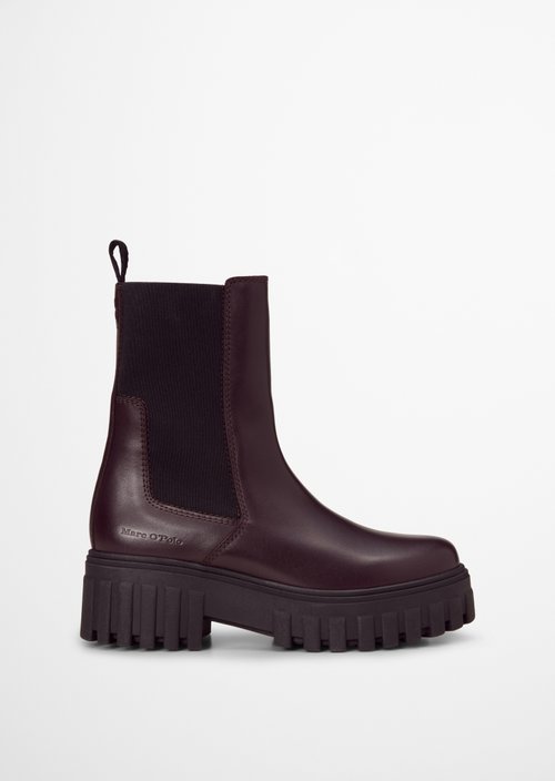 Valva Chelsea Boot — Dark Plum