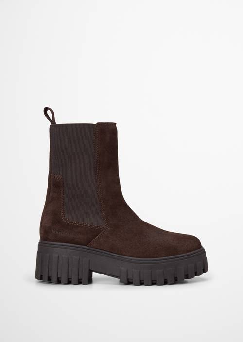 Chelsea Boot Model Vala Burnt Coffee Ansicht rechter Schuh von außen