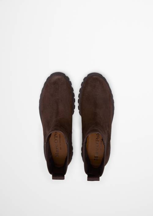 Chelsea Boot Model Vala Burnt Coffee in Ansicht von oben