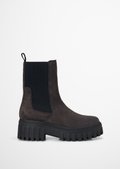 Vala Chelsea Boots made of oiled suede - gray | Chelsea boots
