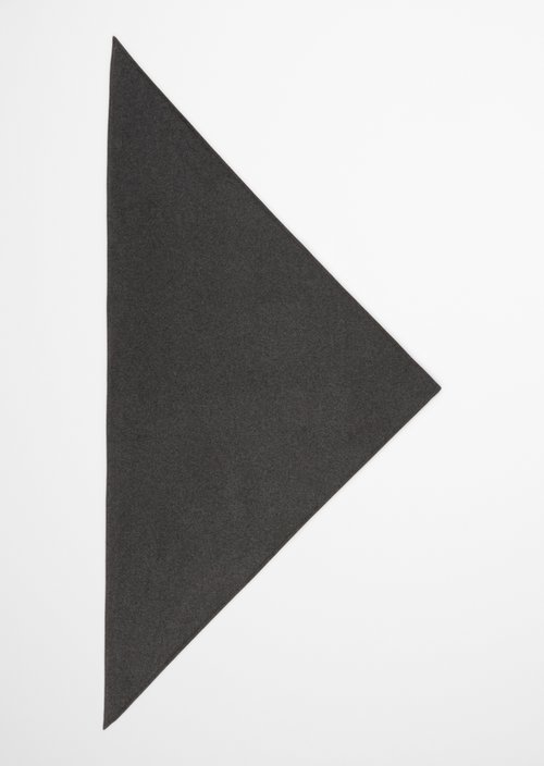 Dreiecks-Tuch — Middle Grey Melange