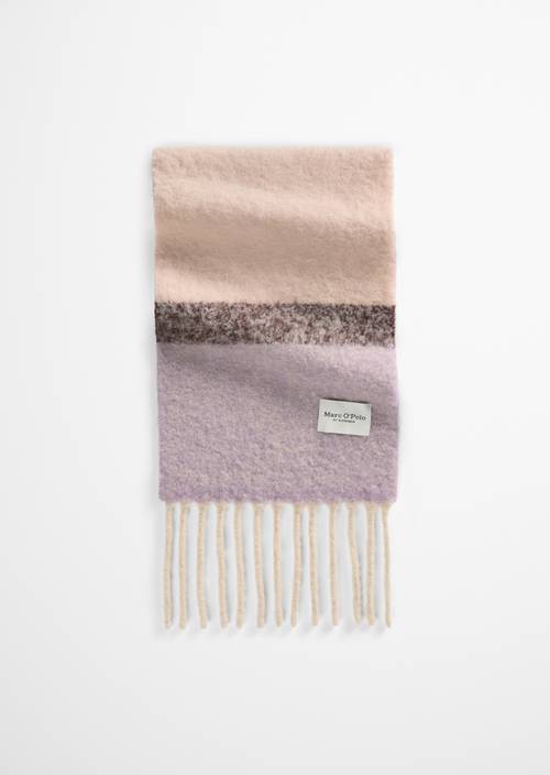 Wollschal Medium Pink in Frontalansicht