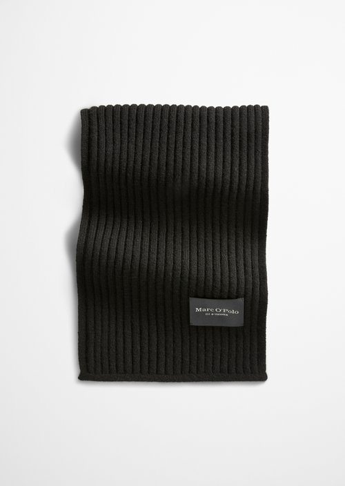 Strickschal — Black