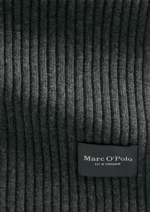 Strickschal — Dark Grey Melange