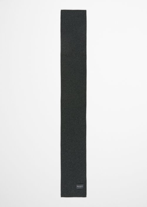 Strickschal — Dark Grey Melange