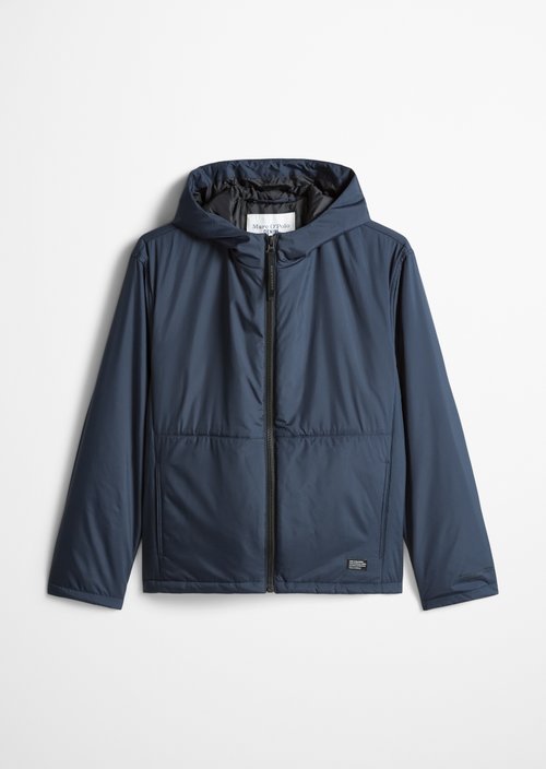 Regular-Fit Outdoor Jacket — True Navy