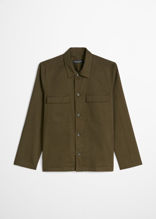 Regular-Fit Overshirt — Faded Herb