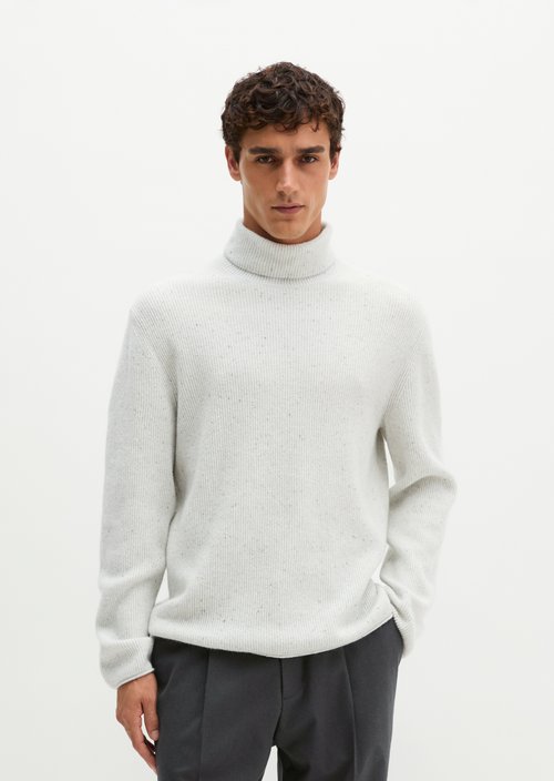 Regular-fit turtleneck sweater — Frozen Veil