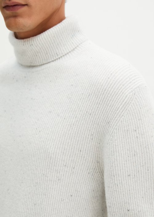 Regular-fit turtleneck sweater — Frozen Veil