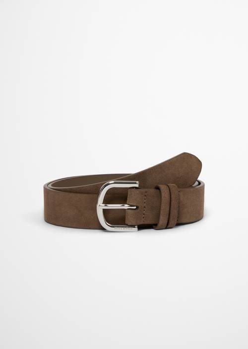 Gürtel Model Cara Faded Brown in Frontalansicht