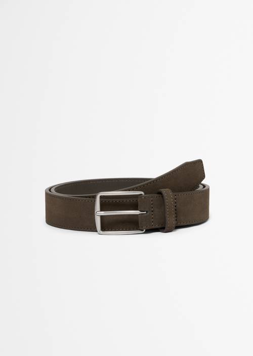 Gürtel Model Jakob Dusty Olive in Frontalansicht