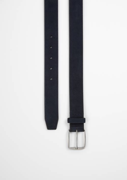 Cinturón modelo Jakob Dark Navy en vista detallada