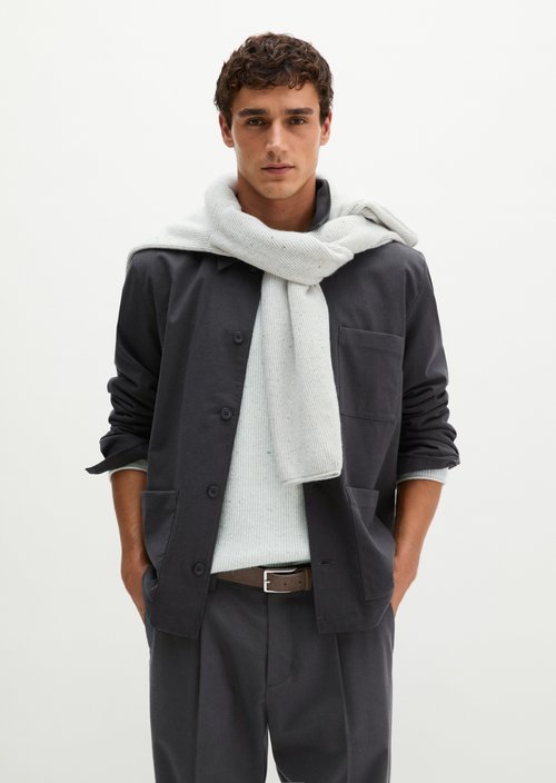 Overshirt — Broken Graphite