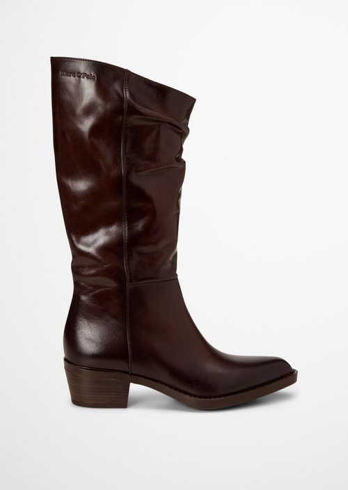 Western-Style Boots, Rodeo Model — Black Coffee