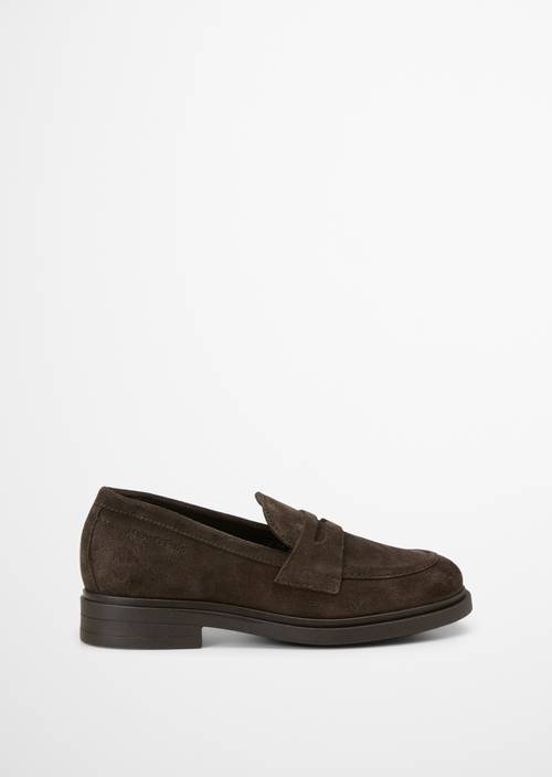 Mocassins « Paula » Burnt Coffee vue extérieure de la chaussure droite
