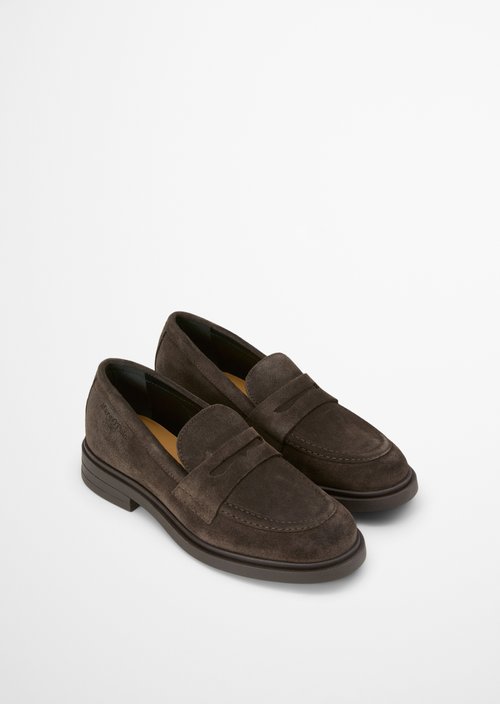 Paula Penny Loafer — Burnt Coffee