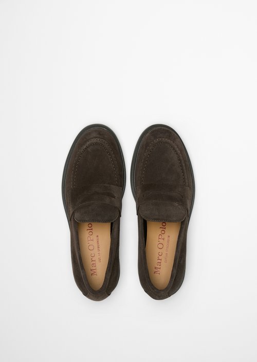 Paula Penny Loafer — Burnt Coffee