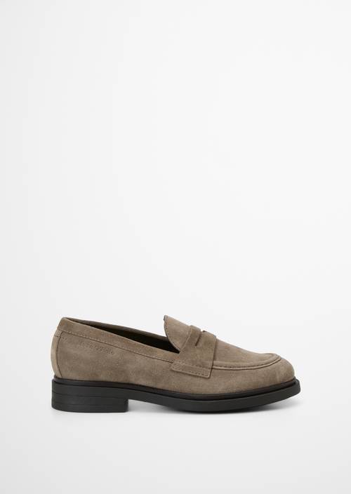 Penny-loafer model Paula Faded Brown rechter schoen buitenaanzicht