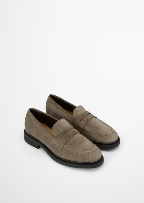 Paula Penny Loafer — Faded Brown