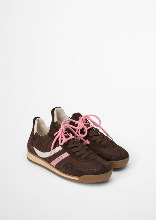 Mila Sneaker Model — Black Coffee