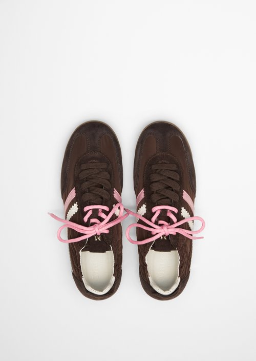 Mila Sneaker Model — Black Coffee